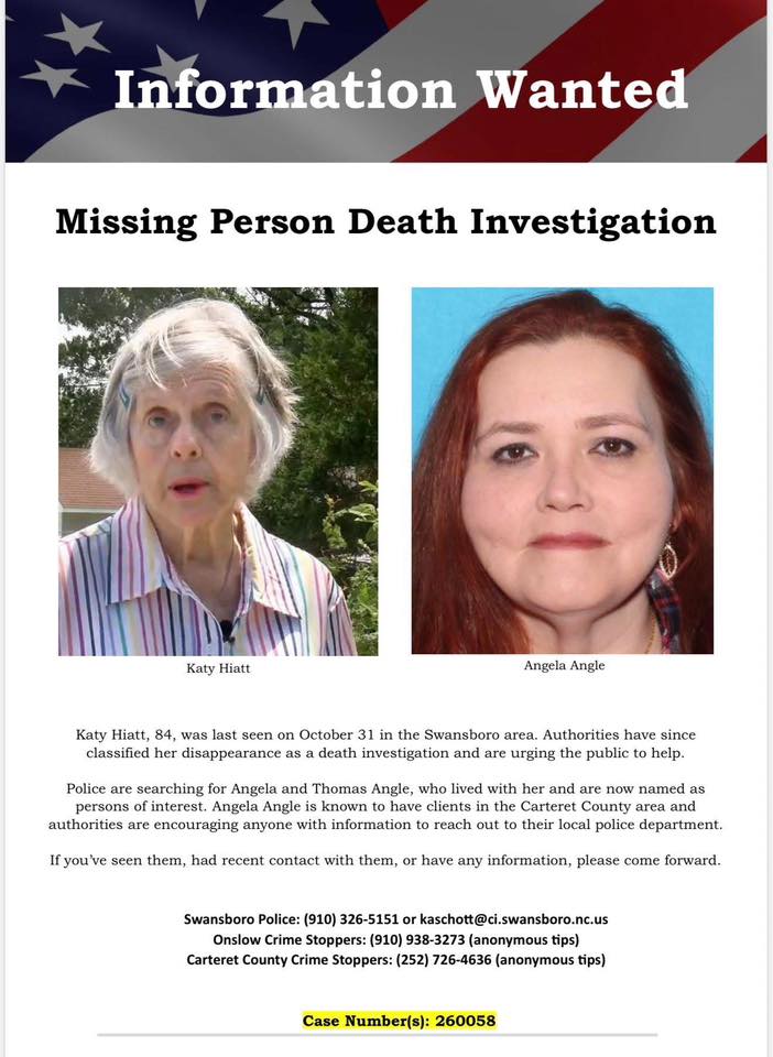 A Voice - 🚨 INFORMATION WANTED 💔 DEATH INVESTIGATION 🚨 84-year-old Katy ...