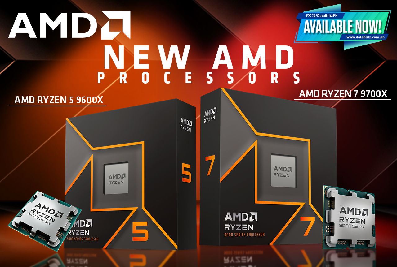 DataBlitz - POWER MEETS INNOVATION! 🚀🔥 New AMD Processors: AMD Ryzen 5 ...