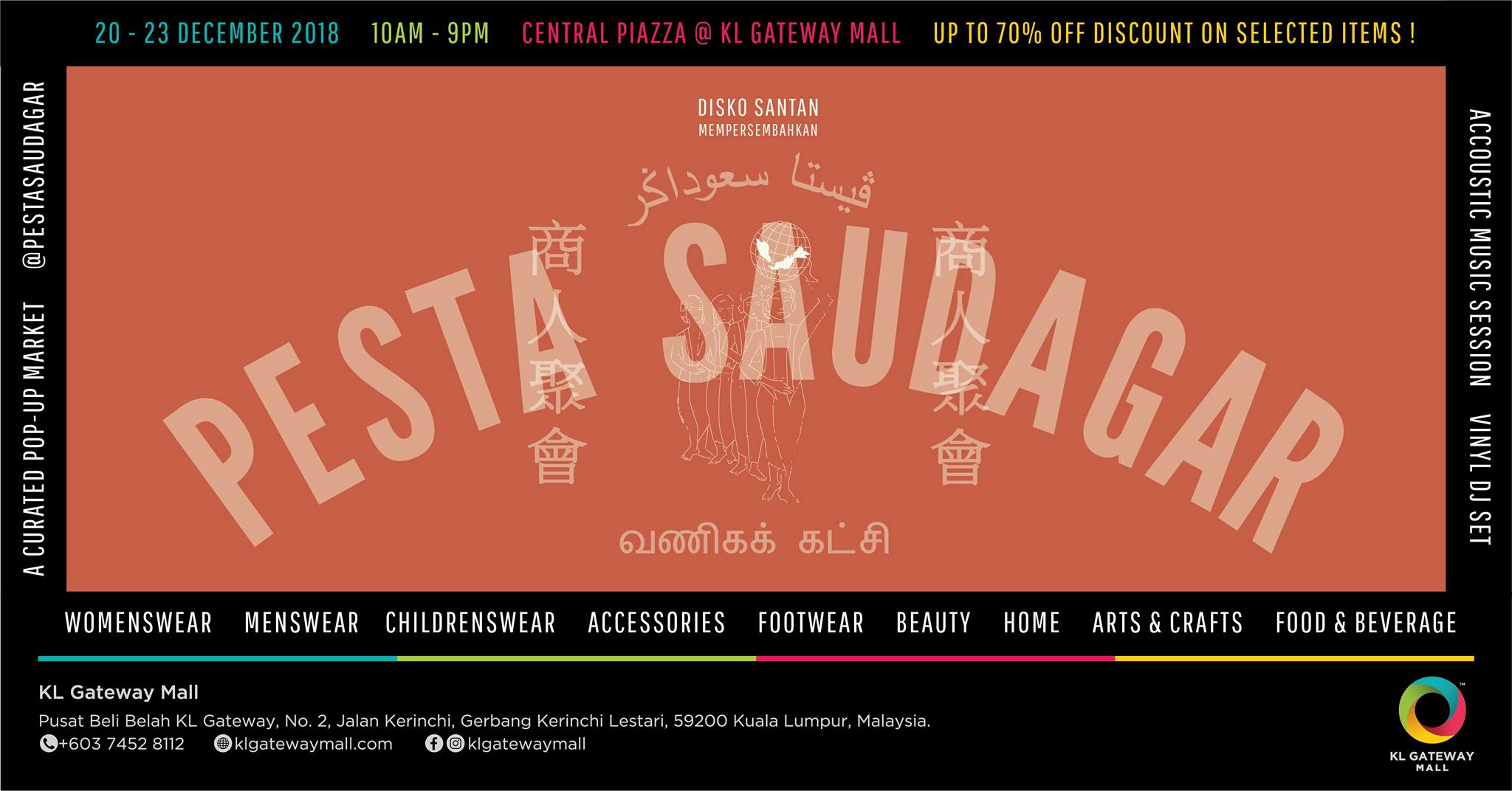 KL Gateway Mall - Join us for a four-day marketplace of...