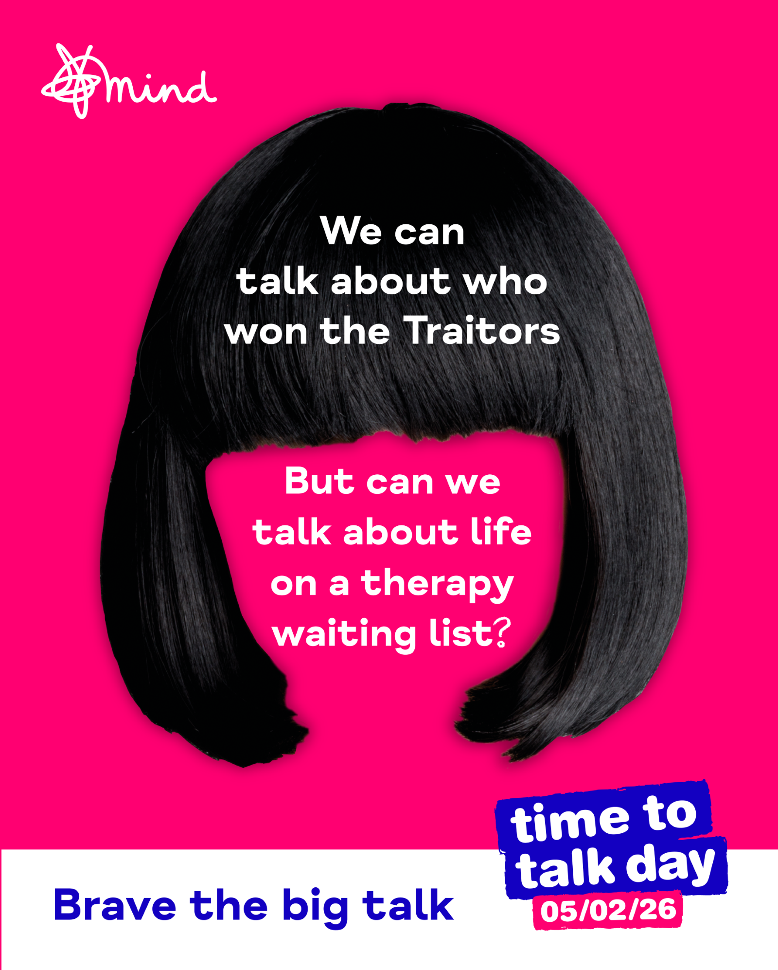 Laurel - Mind’s Time to Talk Day is a reminder that talking really can ...