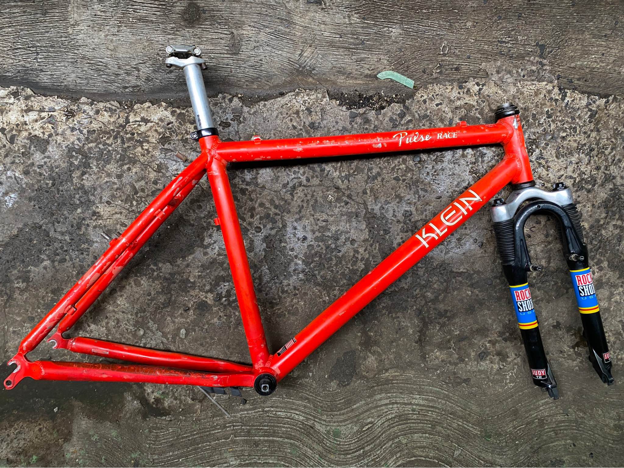 Klein pulse race Size 18 Nondent or crack Decal paint original 