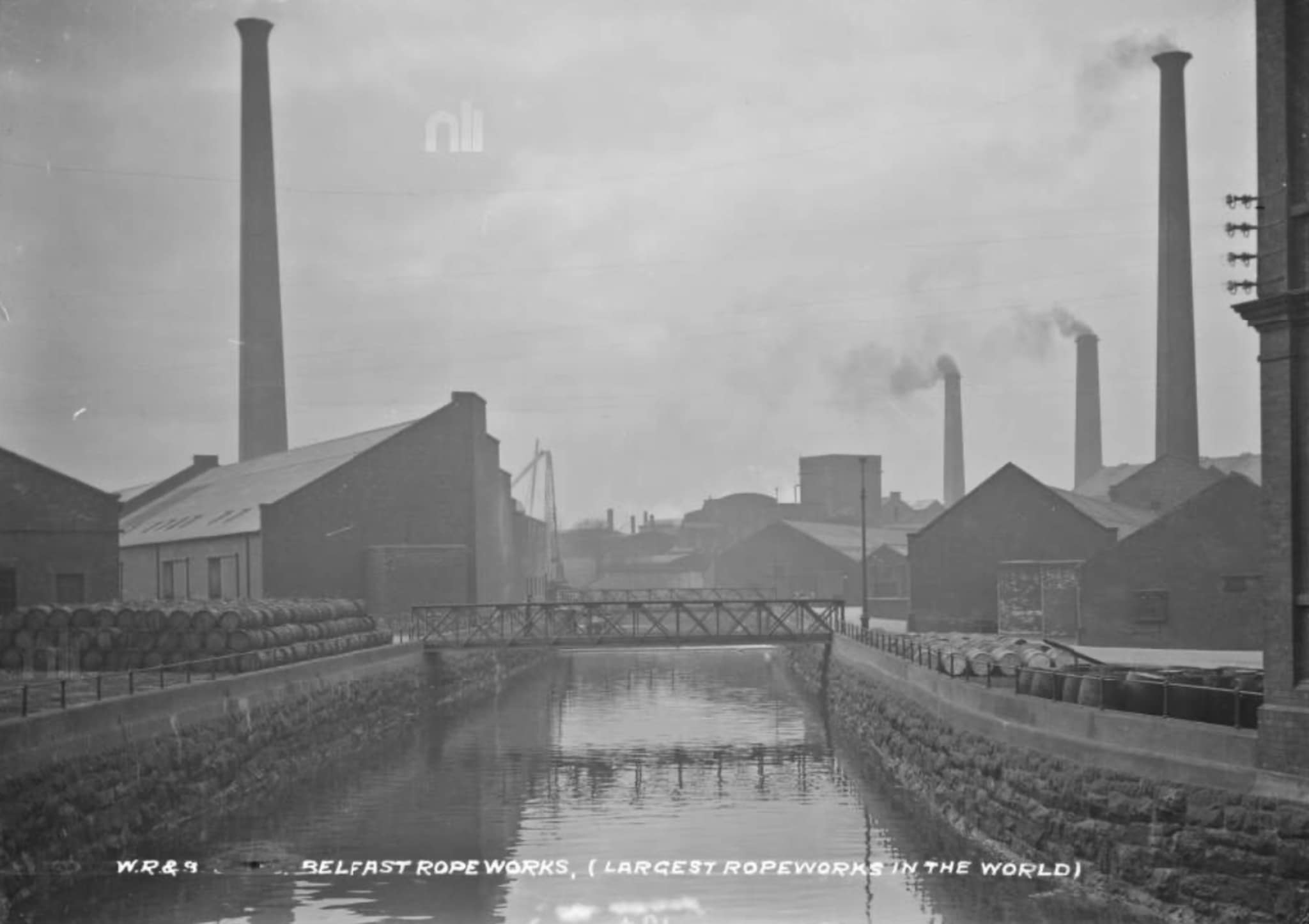 Northern - Belfast Rope Works (largest in world), Belfast, Co. Antrim ...