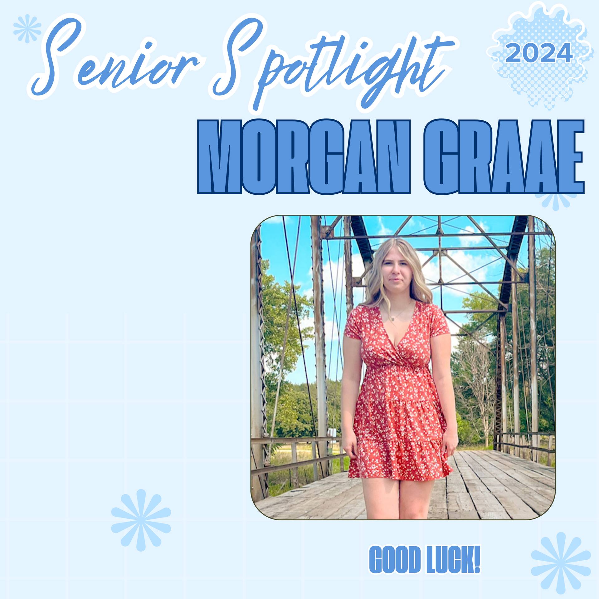 Pierce, - Good luck Morgan Graae! #Classof2024 #piercebluejays | Facebook