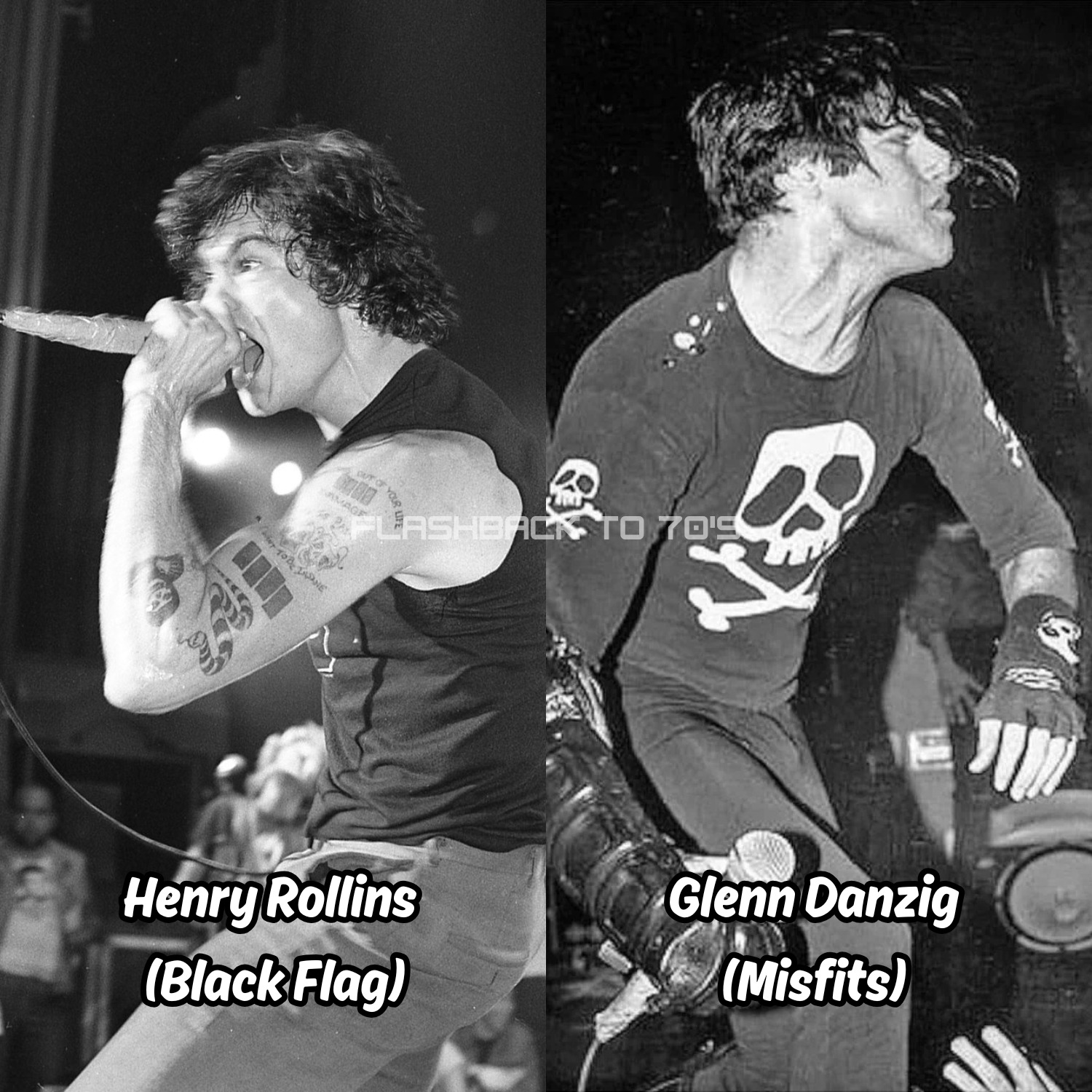 ?Henry Rollins (Black Flag) / ❤️ Glenn Danzig (Misfits) Henry 