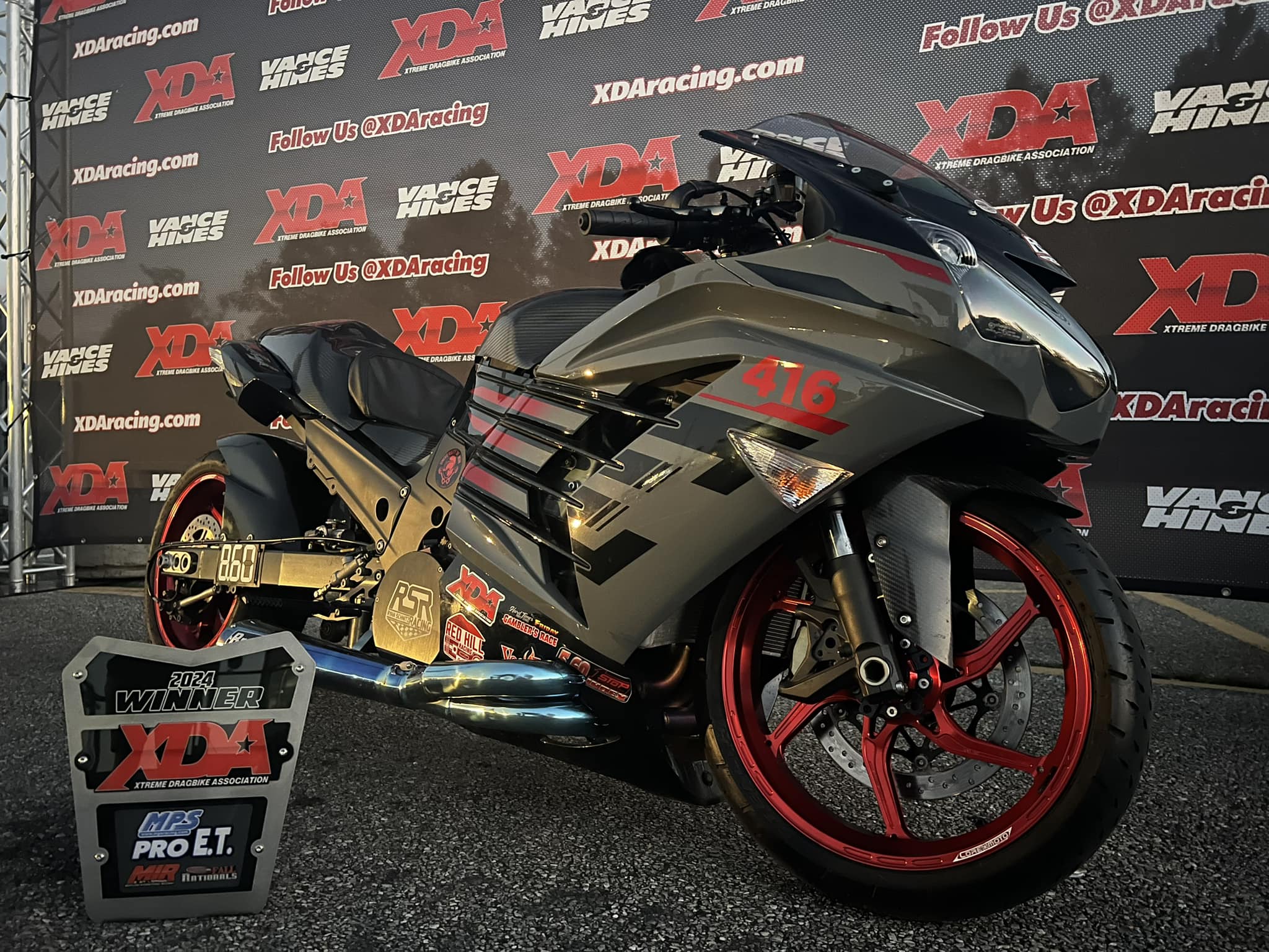 Teddy Bubb wins XDA Real Street with turbocharged Kawasaki ZX-14R