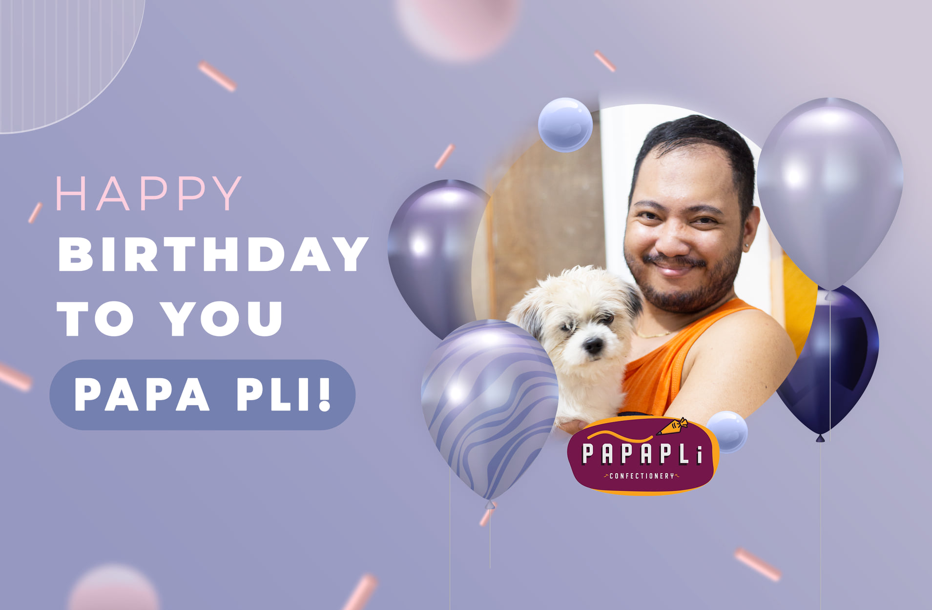 Papa Pli - Happy Birthday to our founder, Papa Pli! May...