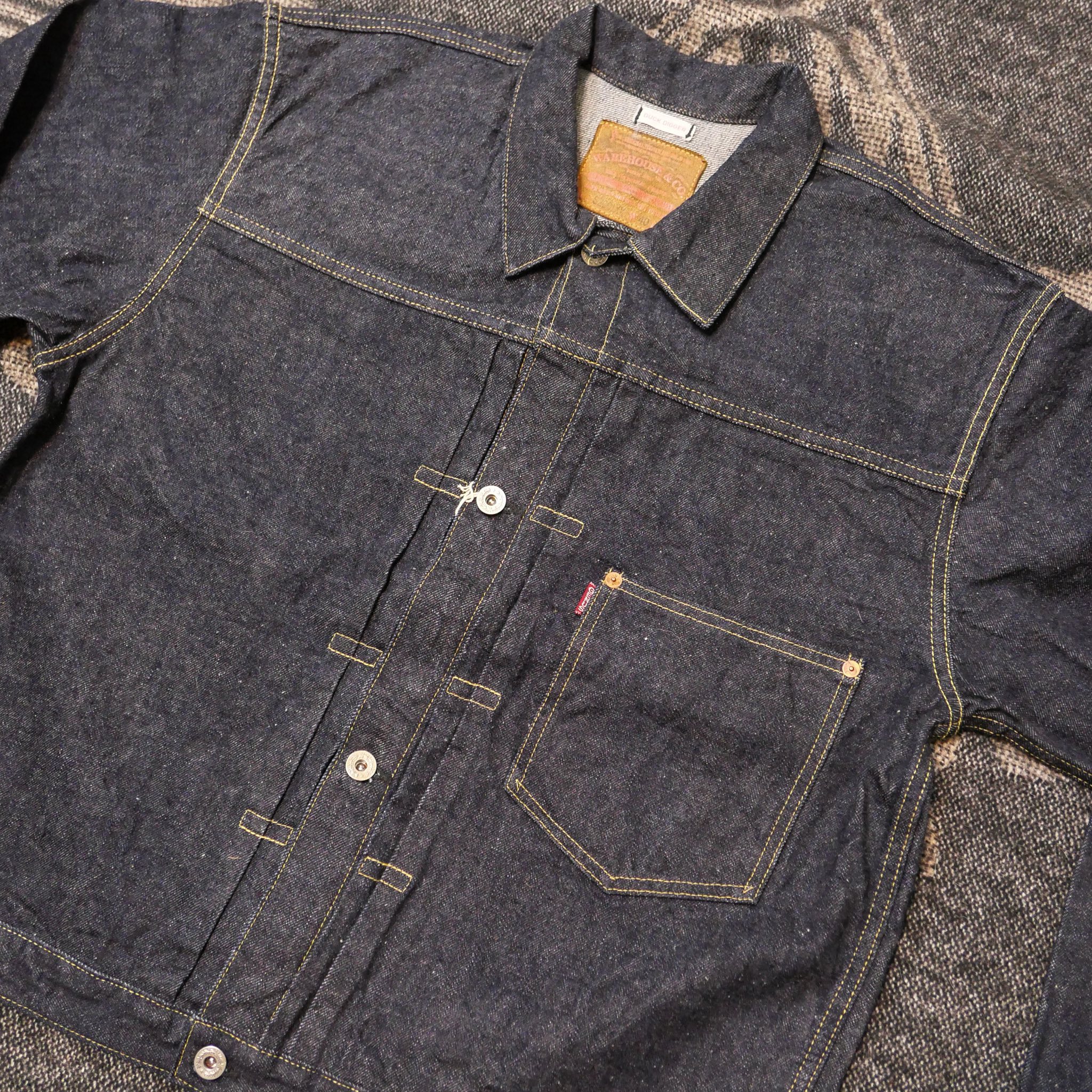 Retro.Macan - Warehouse & Co. DD-S2001xx WWII denim jacket ••38•40 