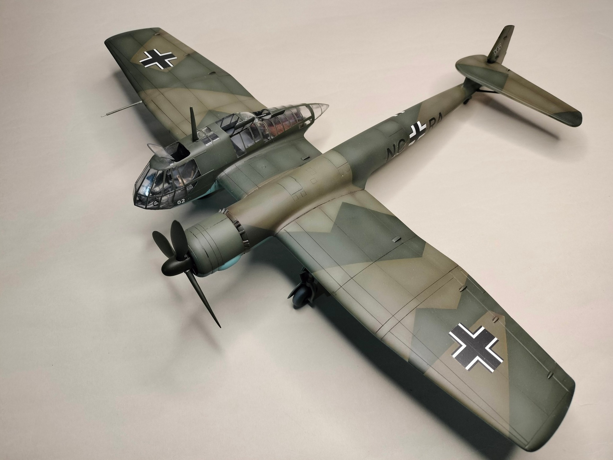 Blohm & Voss BV 141B 1/48 scale model review