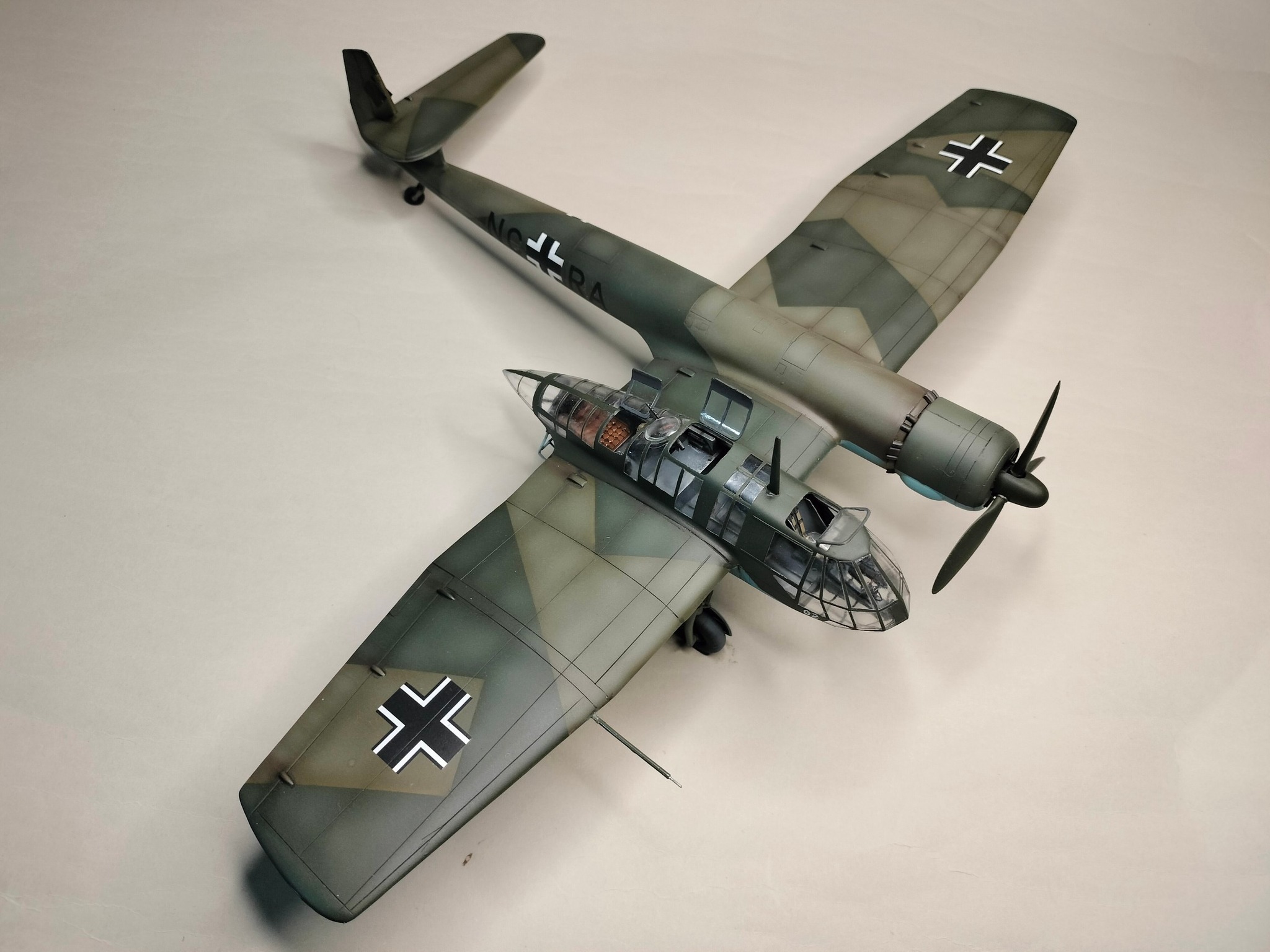 Blohm & Voss BV 141B 1/48 scale model review