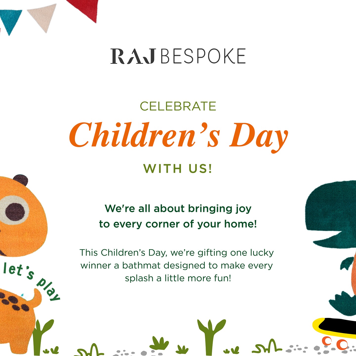 🎉 Celebrate Children’s Day with Raj... - RAJ Bespoke INDIA
