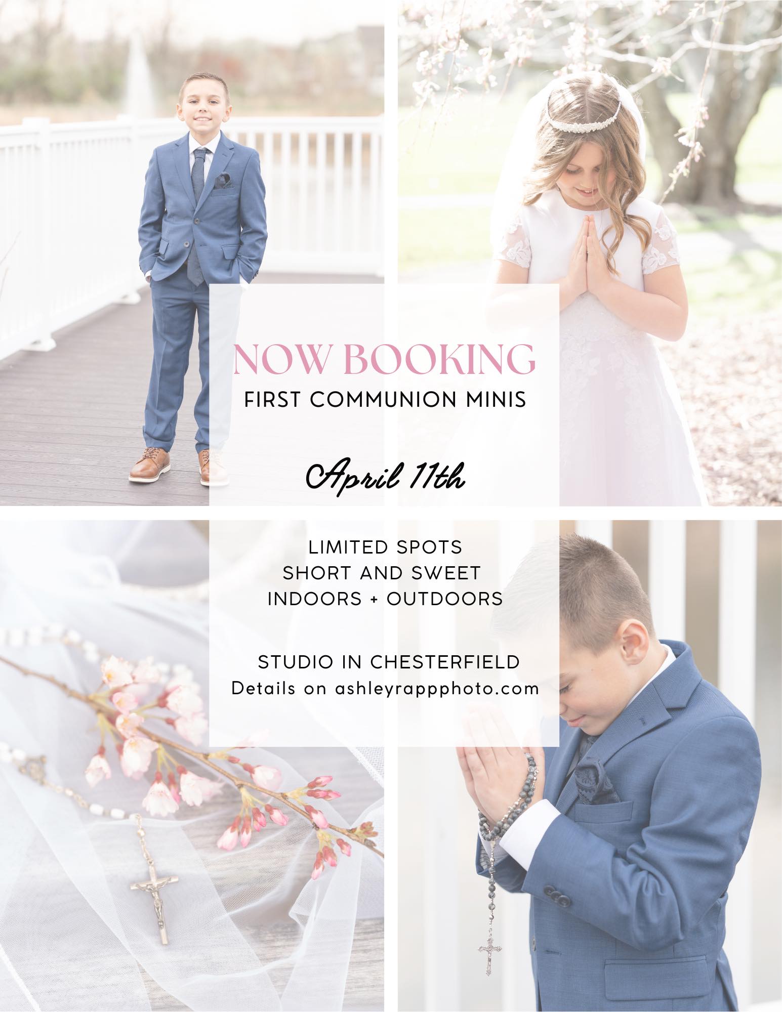 Ashley - ⛪️ First Communion Minis: Let’s capture your child in their ...
