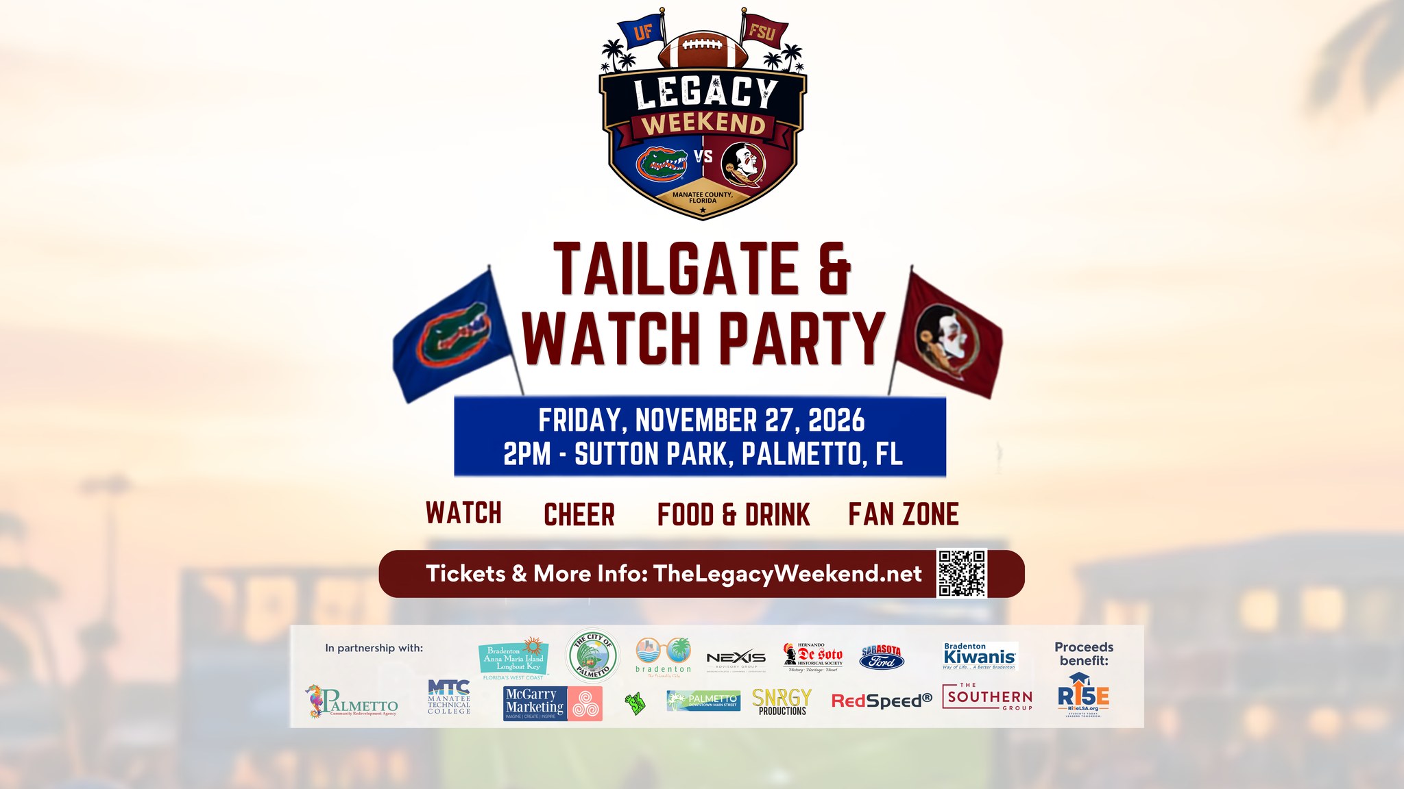 Legacy Tailgate & Watch Party