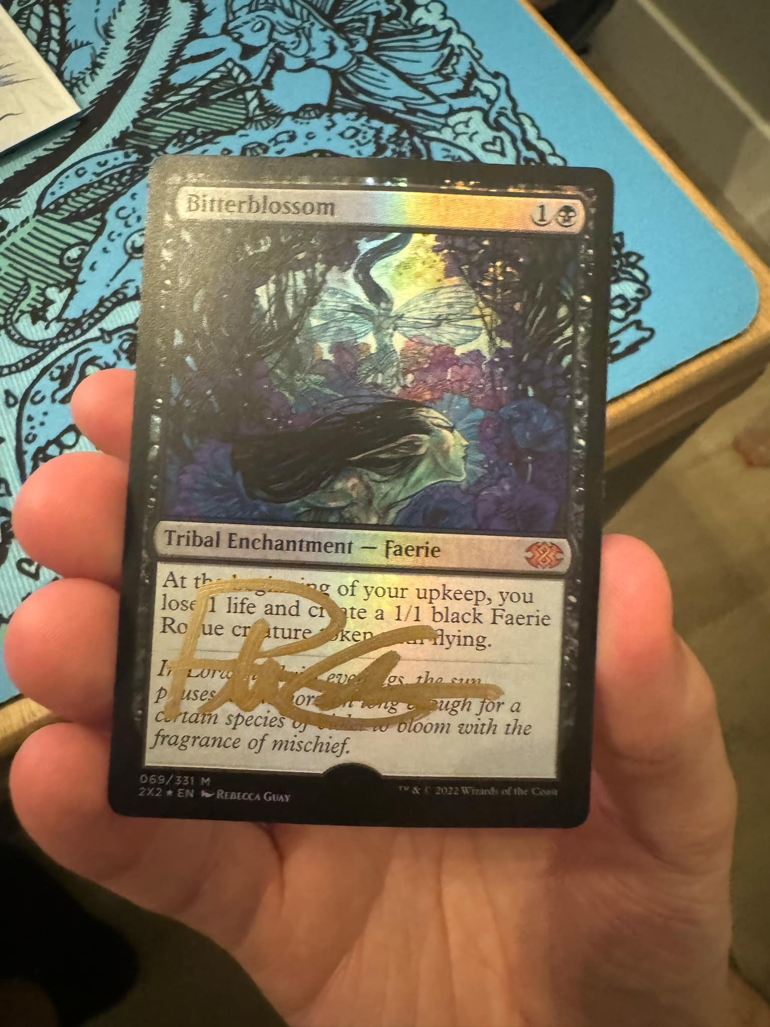 1 of 500: Serialized Headliner Bitterbloom Bearer cards featuring