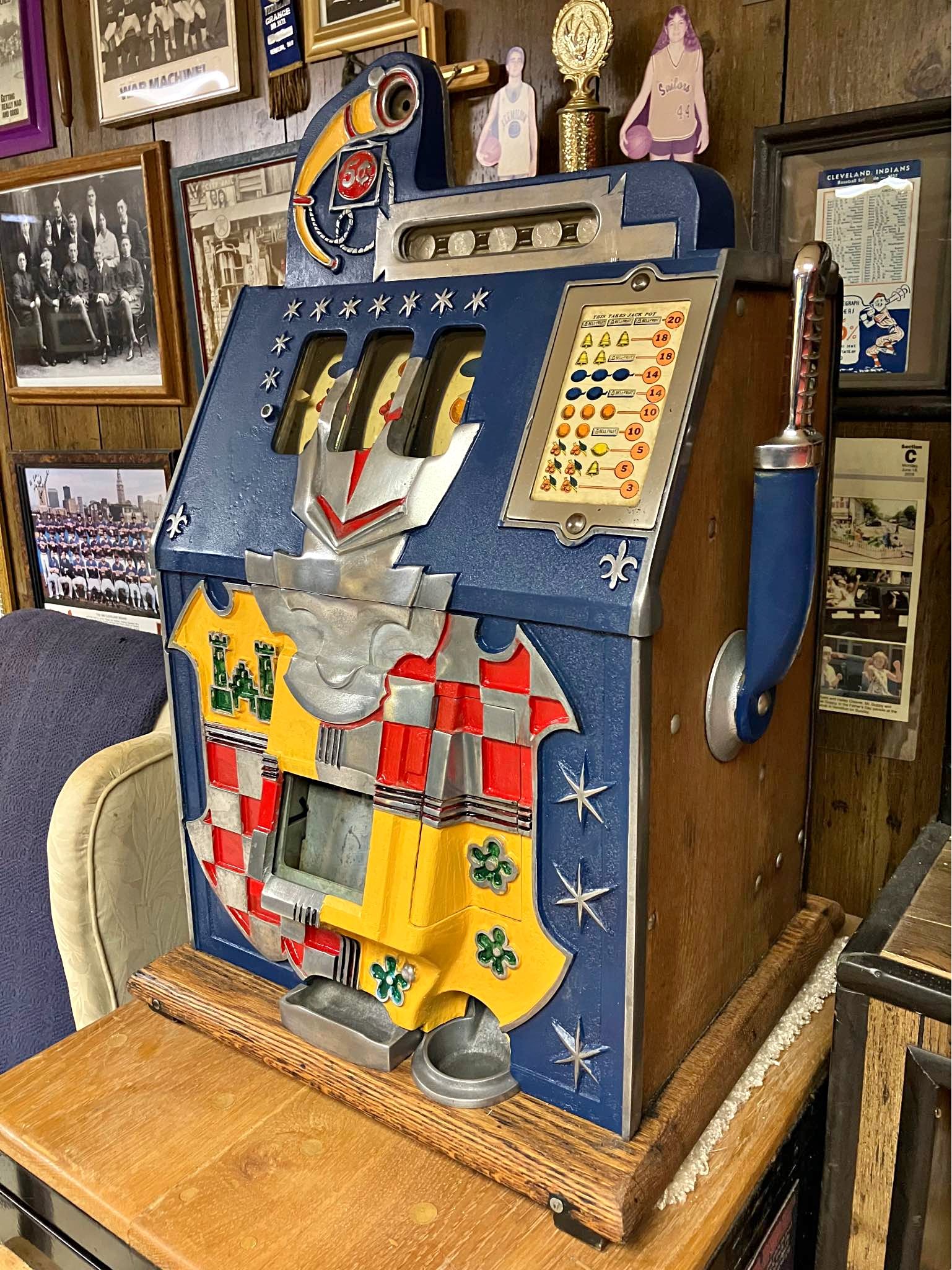 Antique Mechanical Slot Machines (4) - Slot Machines - Vermilion, Ohio ...