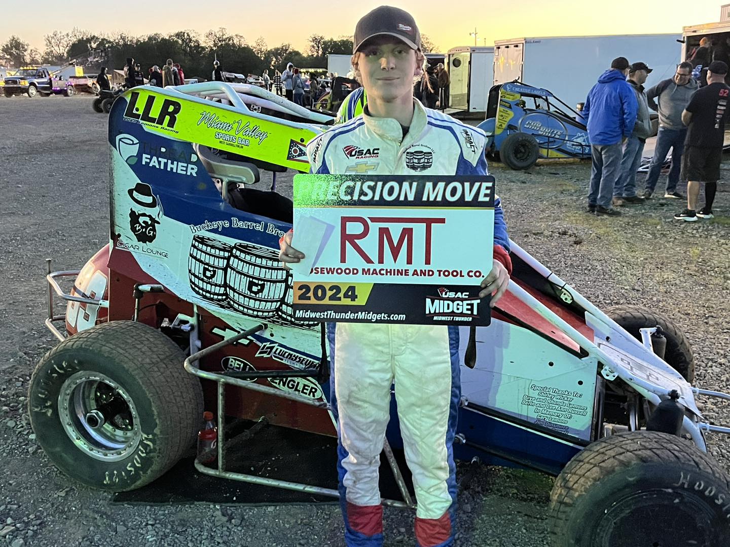 USAC - Luke Lemons received the Rosewood Machine and Tool Company ...