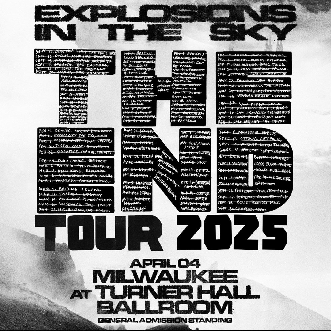 Post-rock gods, Explosions in the Sky, are performing at Liberty