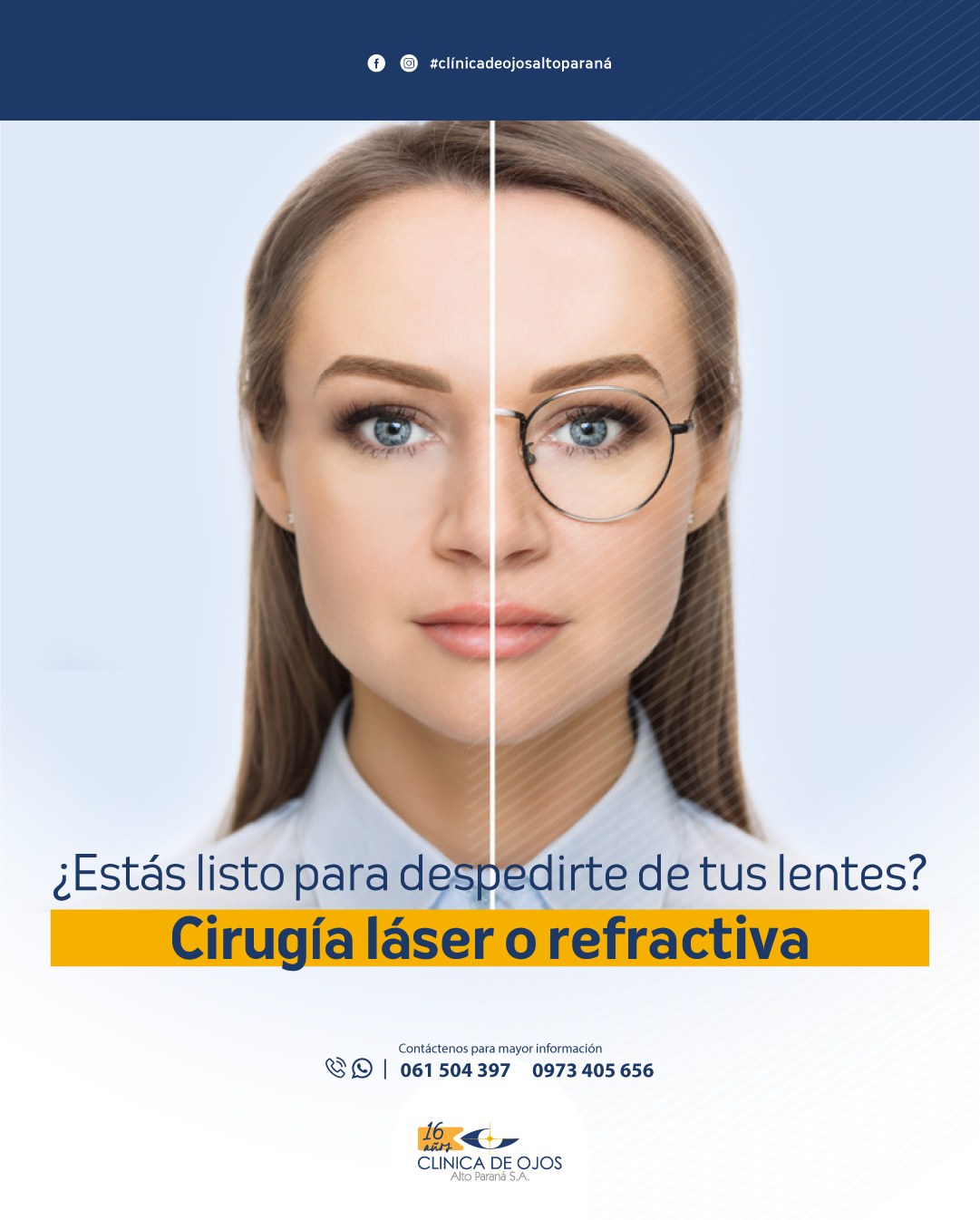 La cirugía ocular con... - Clinica de Ojos - Alto Paraná | Facebook