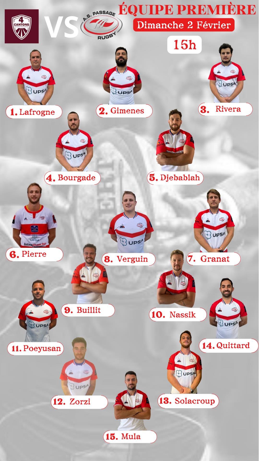 Association Sportive Passage Rugby | Le Passage