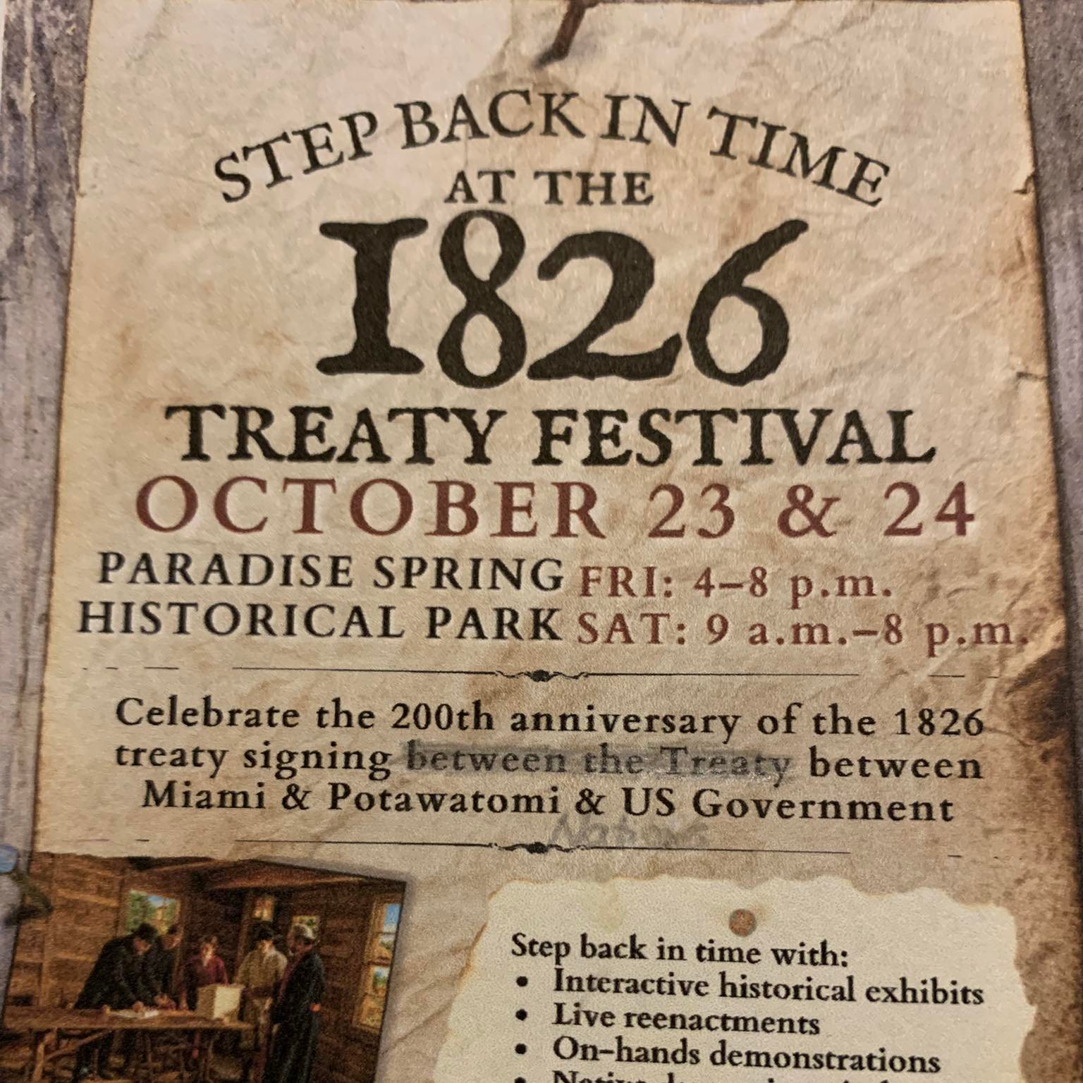 Paradise Spring - Schedule for Treaty Festival at Paradise... | Facebook