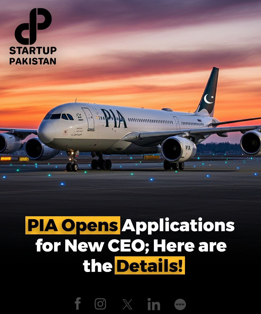 PIA Opens Applications for New CEO;... - Startup Pakistan