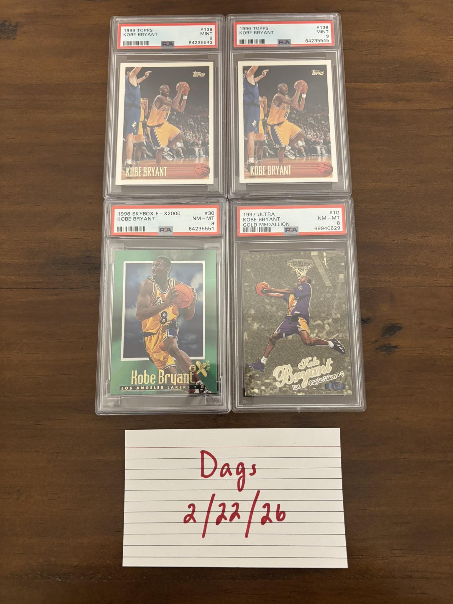 1996-97 upper deck nba rookie all stars card