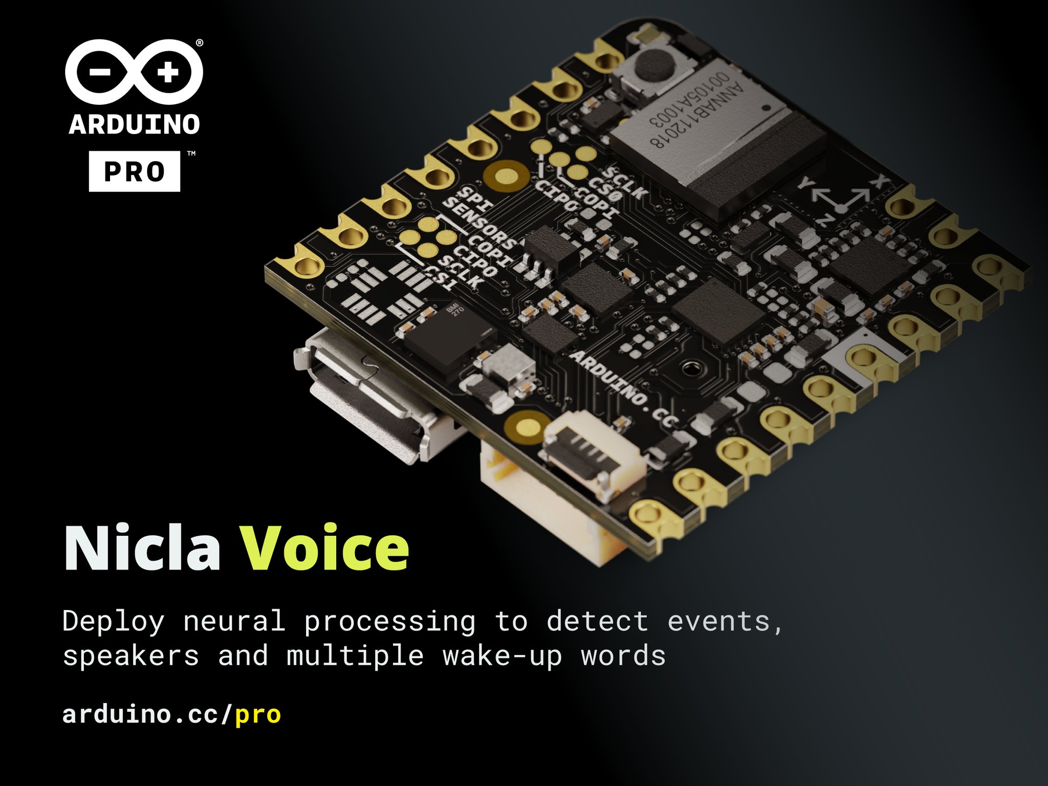 Arduino - The word is out at #CES2023! Our tiny form...