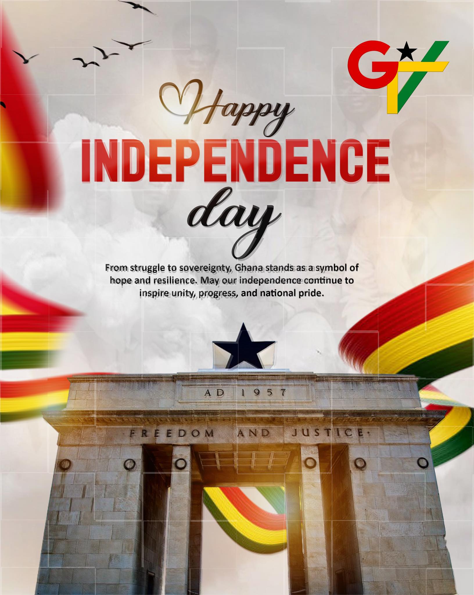Ghana, our Beloved Country is free forever……. Happy 69th birthday