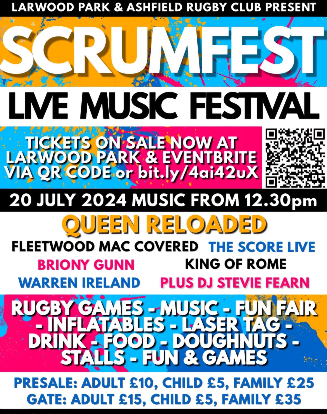 Ashfield RUFC - 🎤🎶 We are thrilled to announce that the... | Facebook