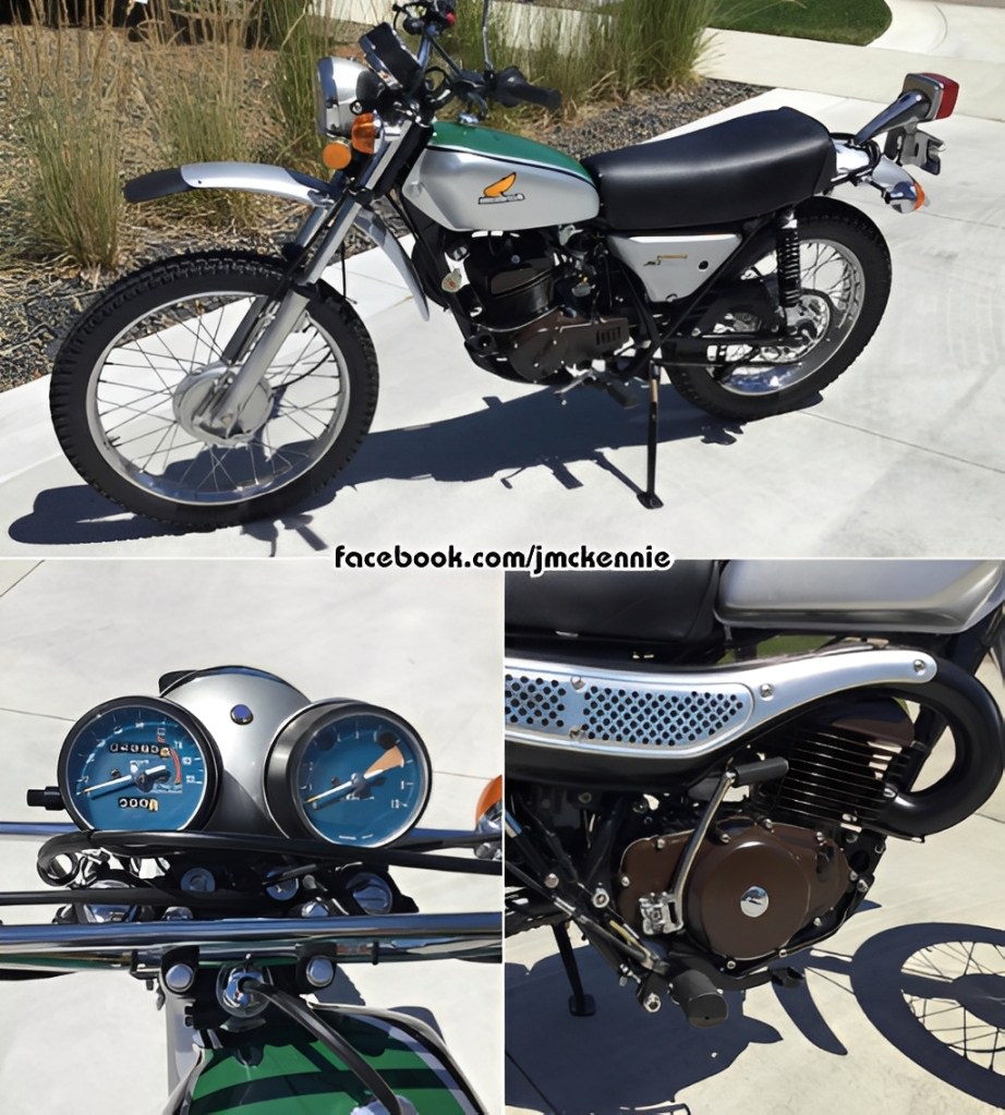 HONDA ELSINORE MT250 関連グッズセット 1974 Honda MT250 Elsinore dual-sport motorcycle
