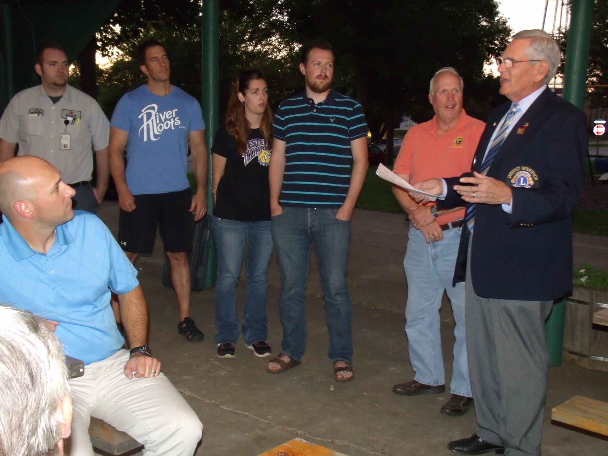 Lions - Orion Lions welcomed four new members at their September ...