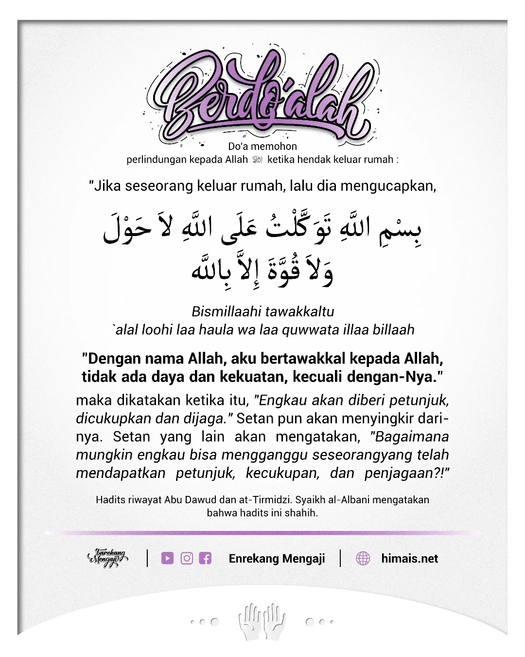 Enrekang - ═══۞•۞ ﷽ ۞•۞═══ BERDO`ALAH Do`a memohon kepada Allah سبحانه ...