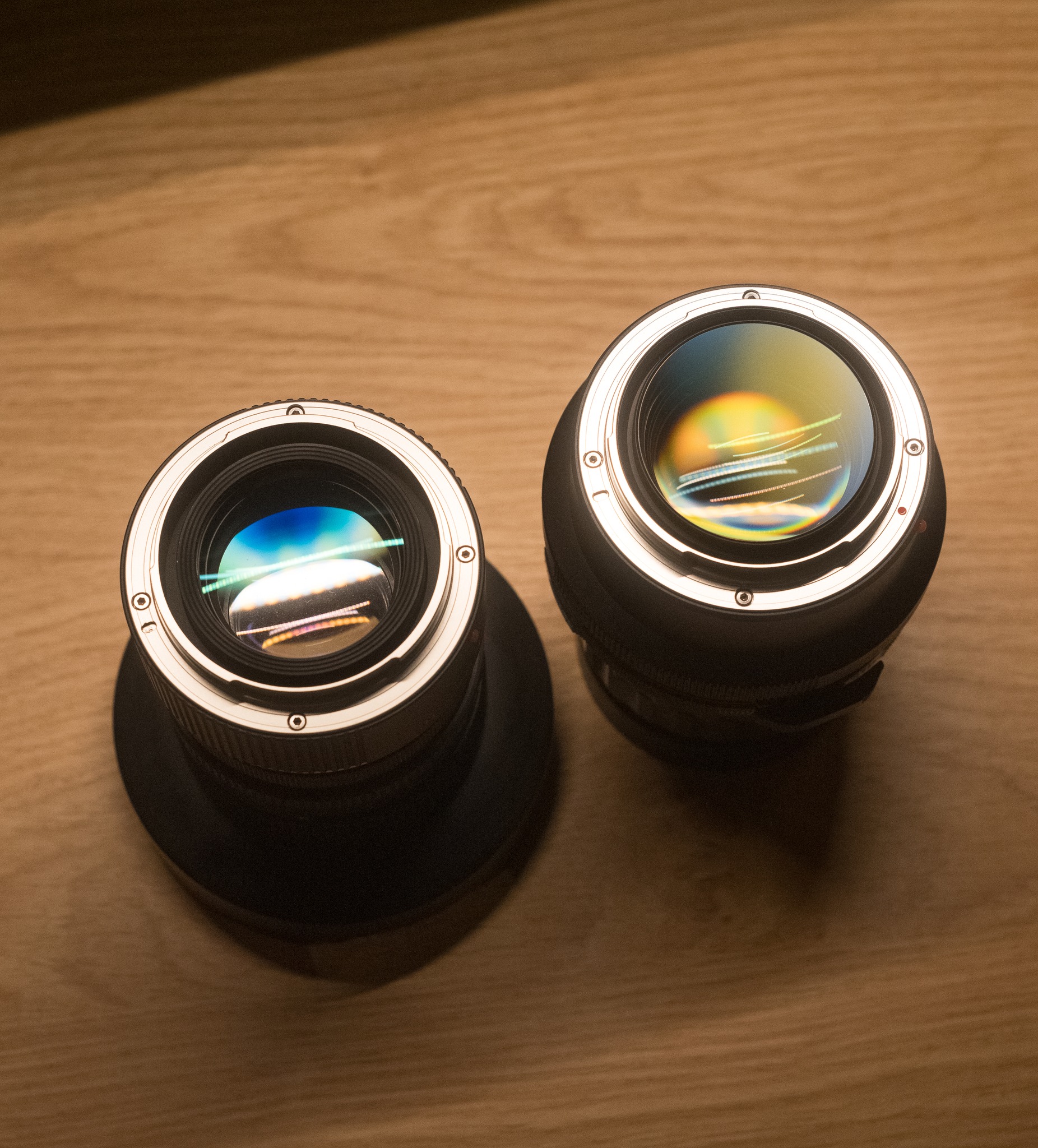 New Kipon Pentax 67-GFX 0.62x focal reducer. Rear element is 