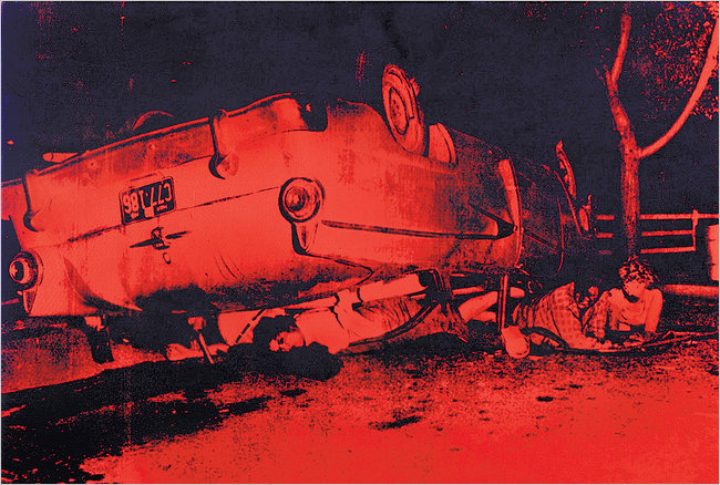 Andy Warhol's Tunafish Disaster 1963 artwork