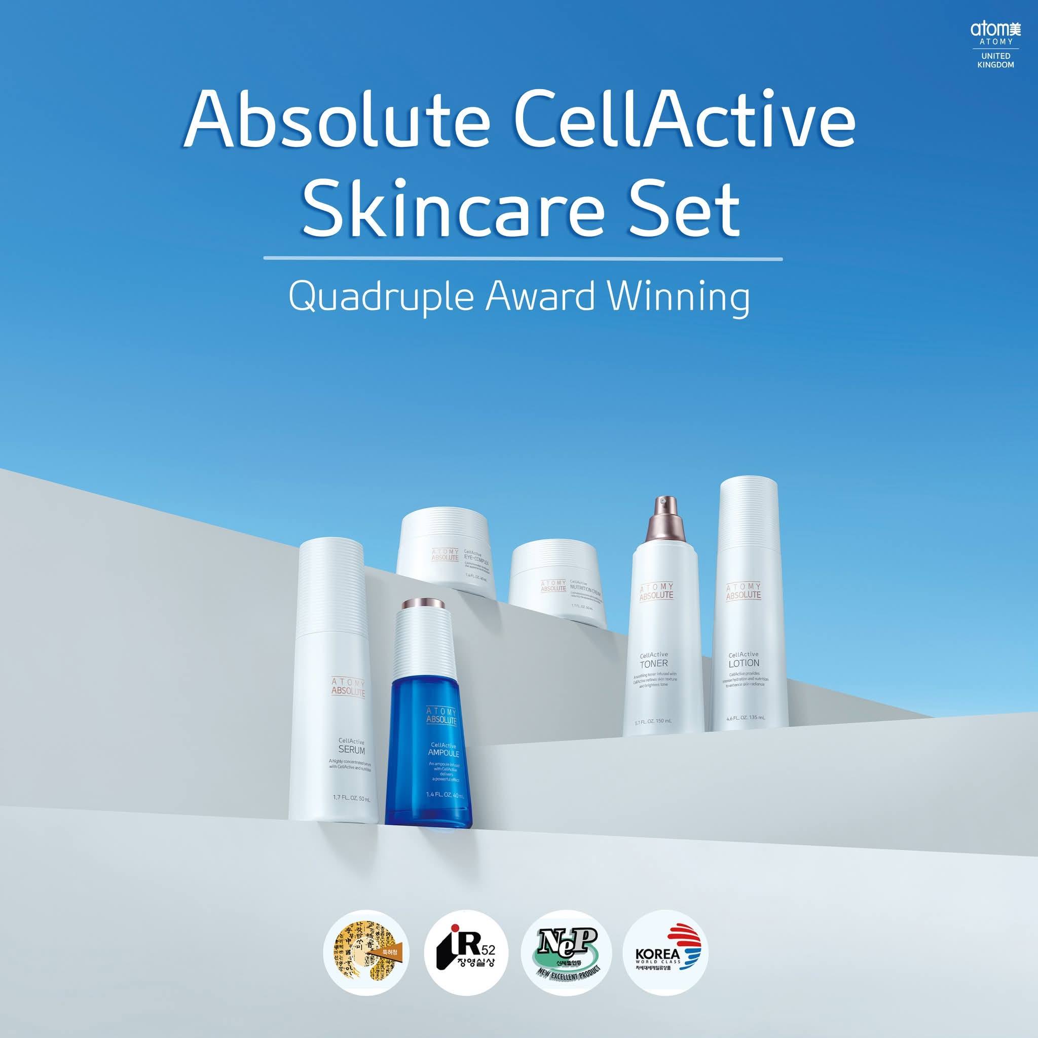 Achieving skincare excellence, one award at a time! The Atomy 