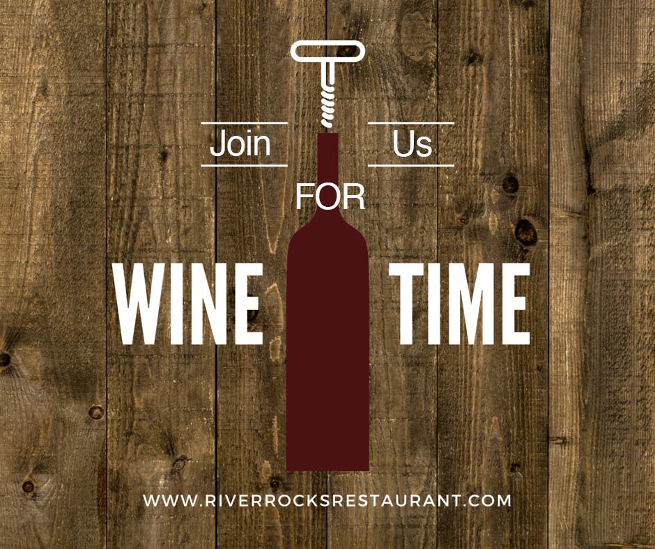 The Dock at River Rocks - Wine Thursday! $10 off all bottles of wine ...