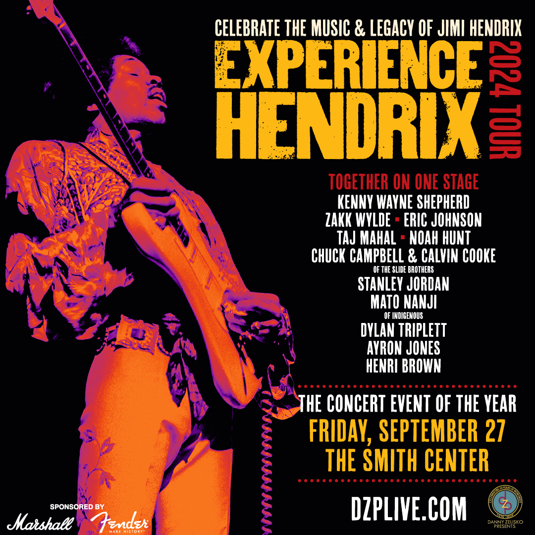 Celebrate the music and legacy of Jimi Hendrix 2024 Experience