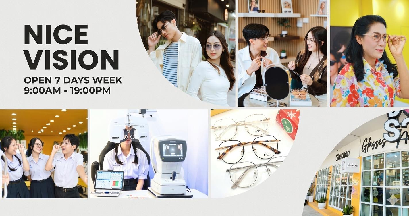 ร้านแว่นตา Nice Vision ยะลา