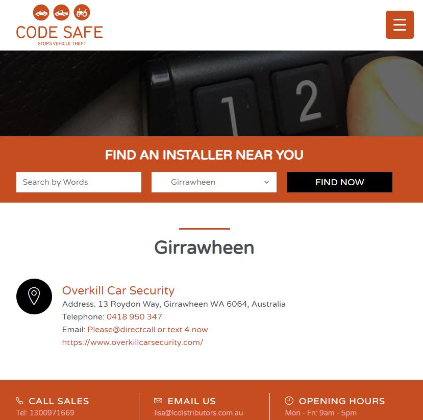 Overkill Car Security | Girrawheen WA