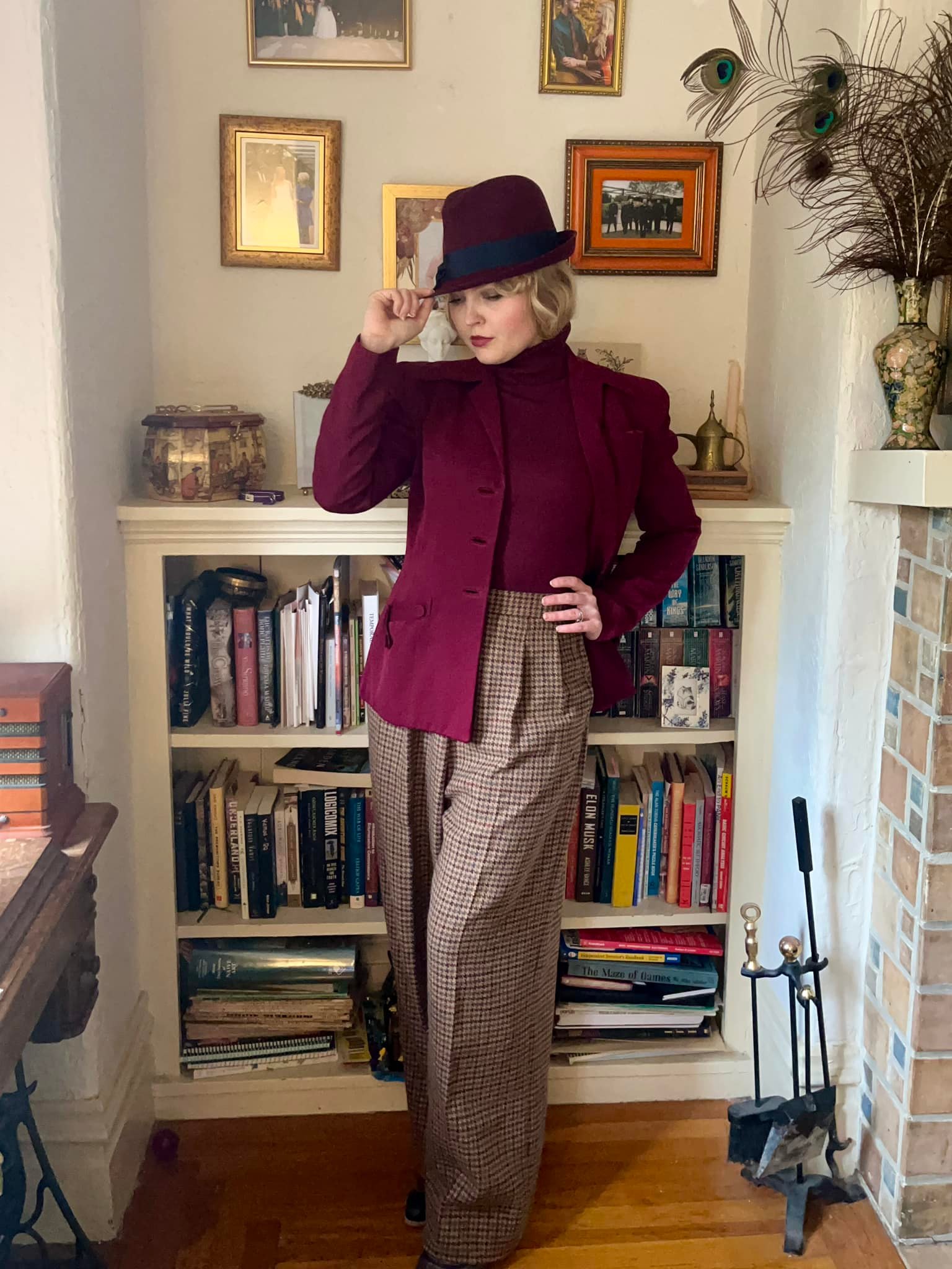 Vintage Sewing Pattern Archive: 1970s Wool Pants display picture 1
