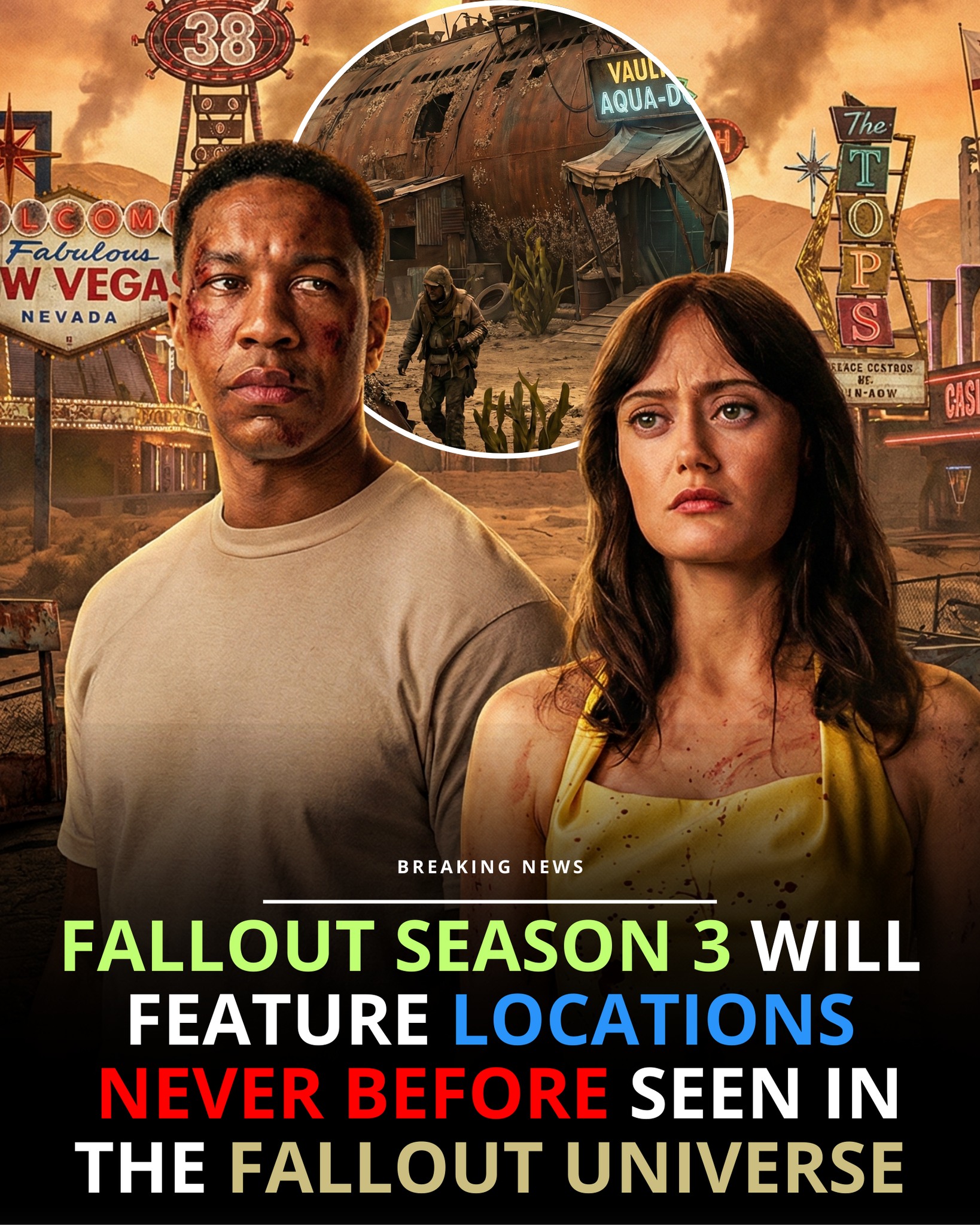 Vault - NEW INFO just dropped for Fallout Season 3 ☢️ Filming is ...