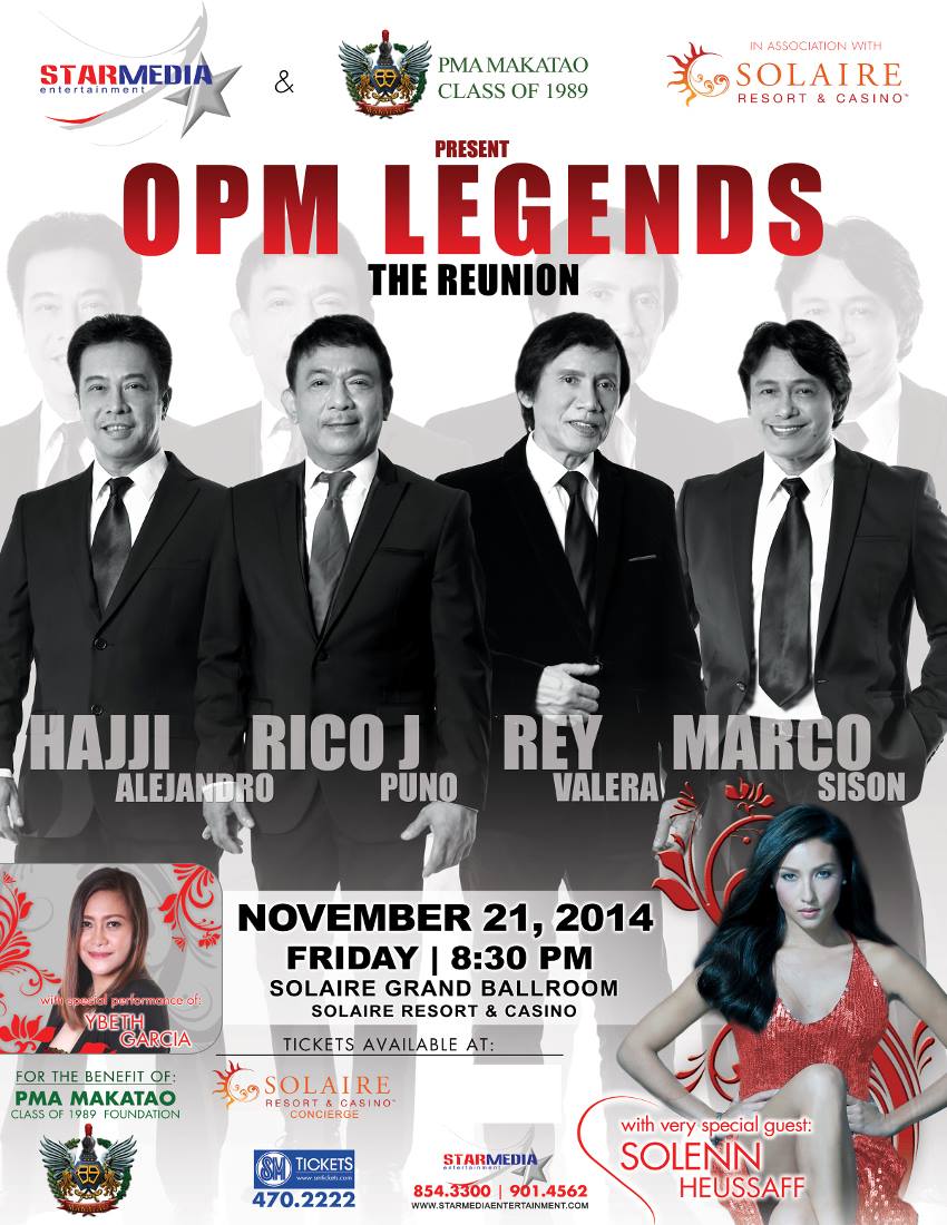 SM Tickets - STARMEDIA ENTERTAINEMT PMA MAKATAO CLASS OF 1989 IN ...