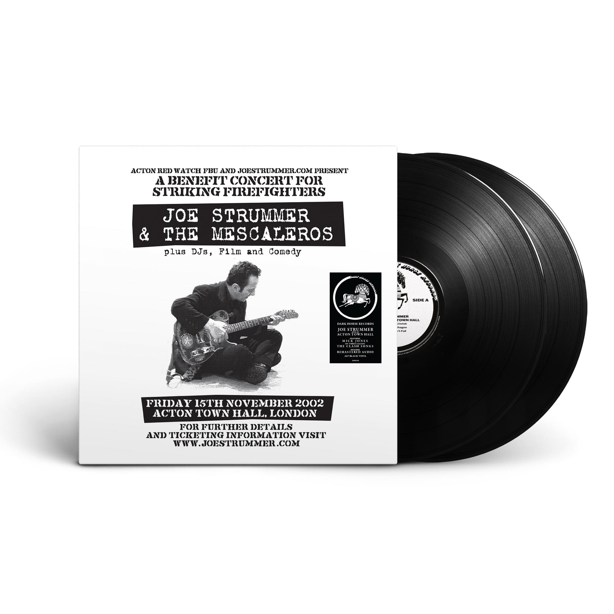 LIVE AT ACTON TOWN HALL, Joe Strummer's iconic benefit show for