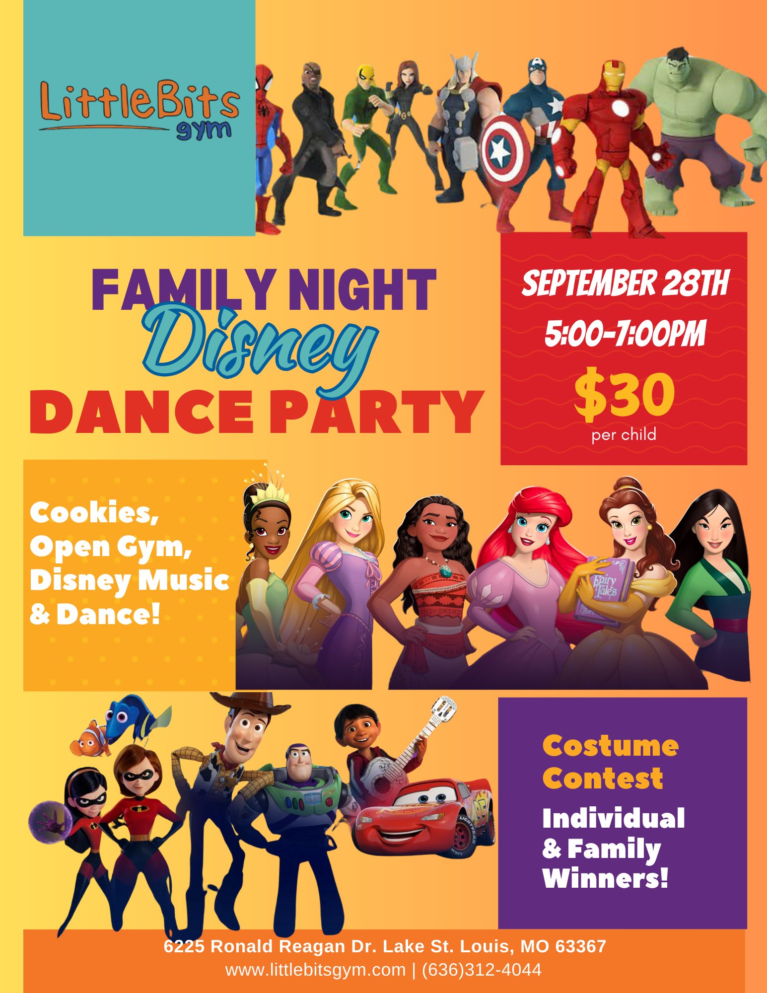 Join us June 12th from 6 - 9 PM for a special Family Dance Party