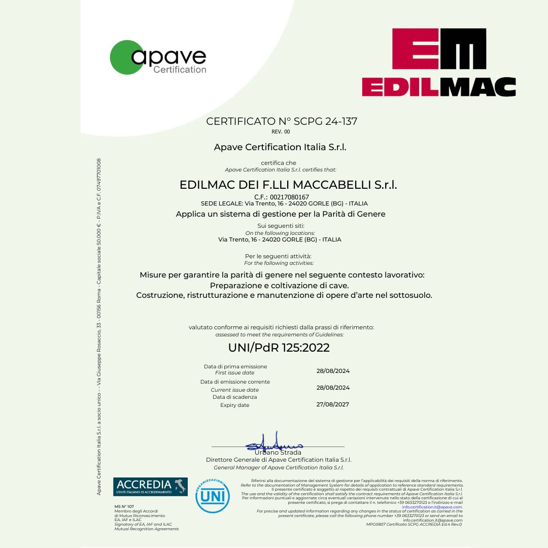 Edilmac dei flli Maccabelli srl | Gorle
