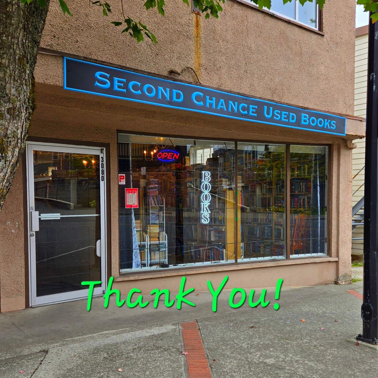 Second Chance Used Books thanks customers for busy summer