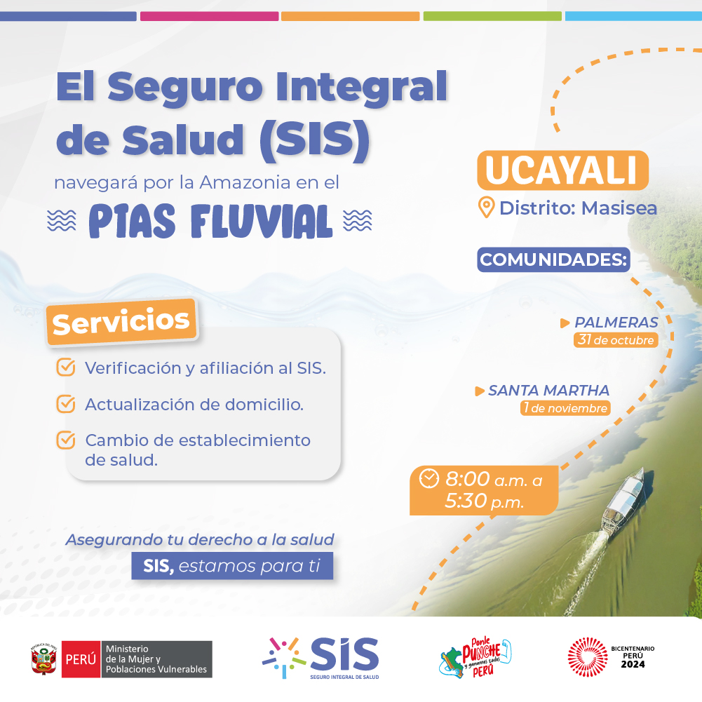 ¡El SIS navegará por la... - Seguro Integral de Salud