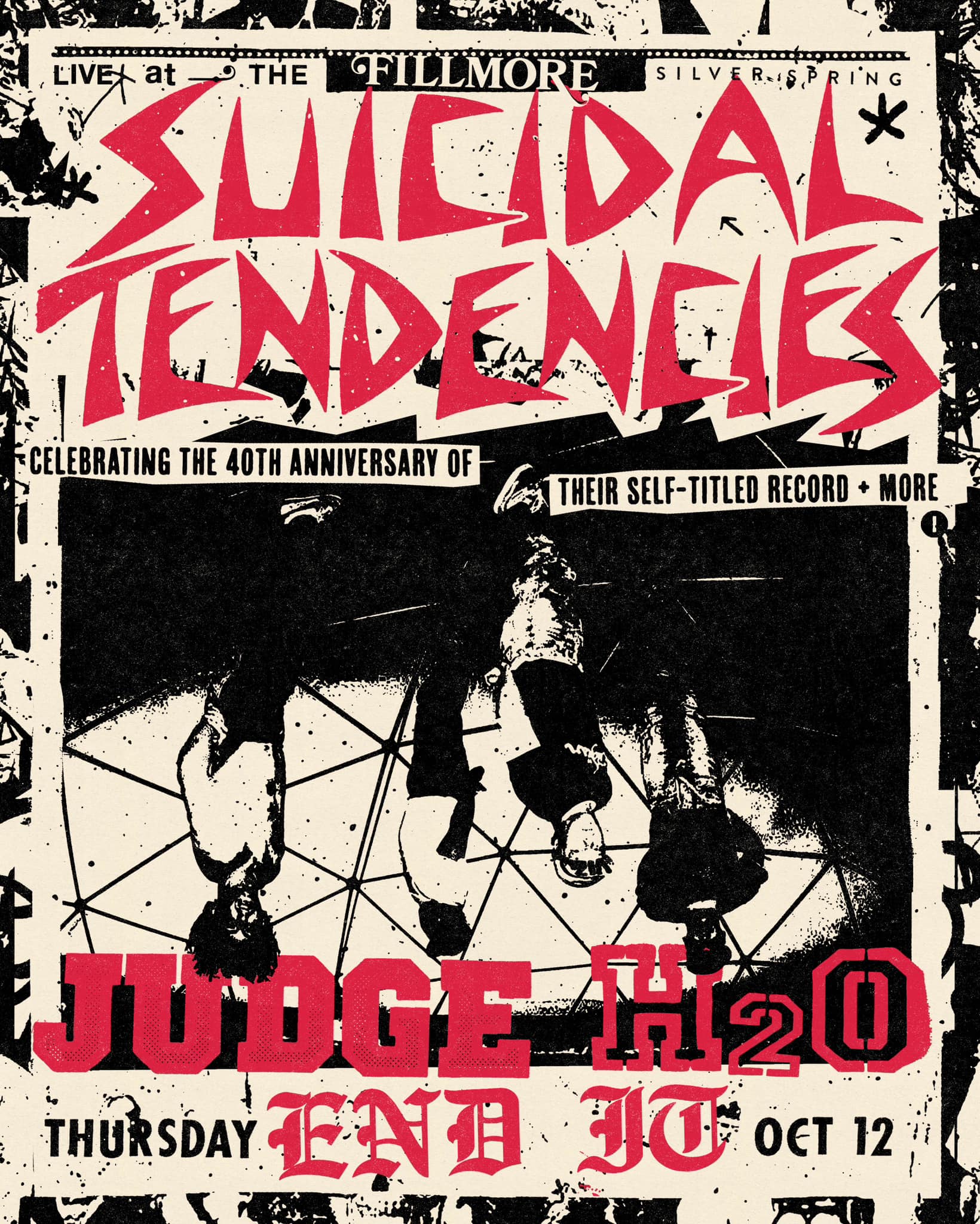 Back to back shows with Suicidal Tendencies, H2O and End It!