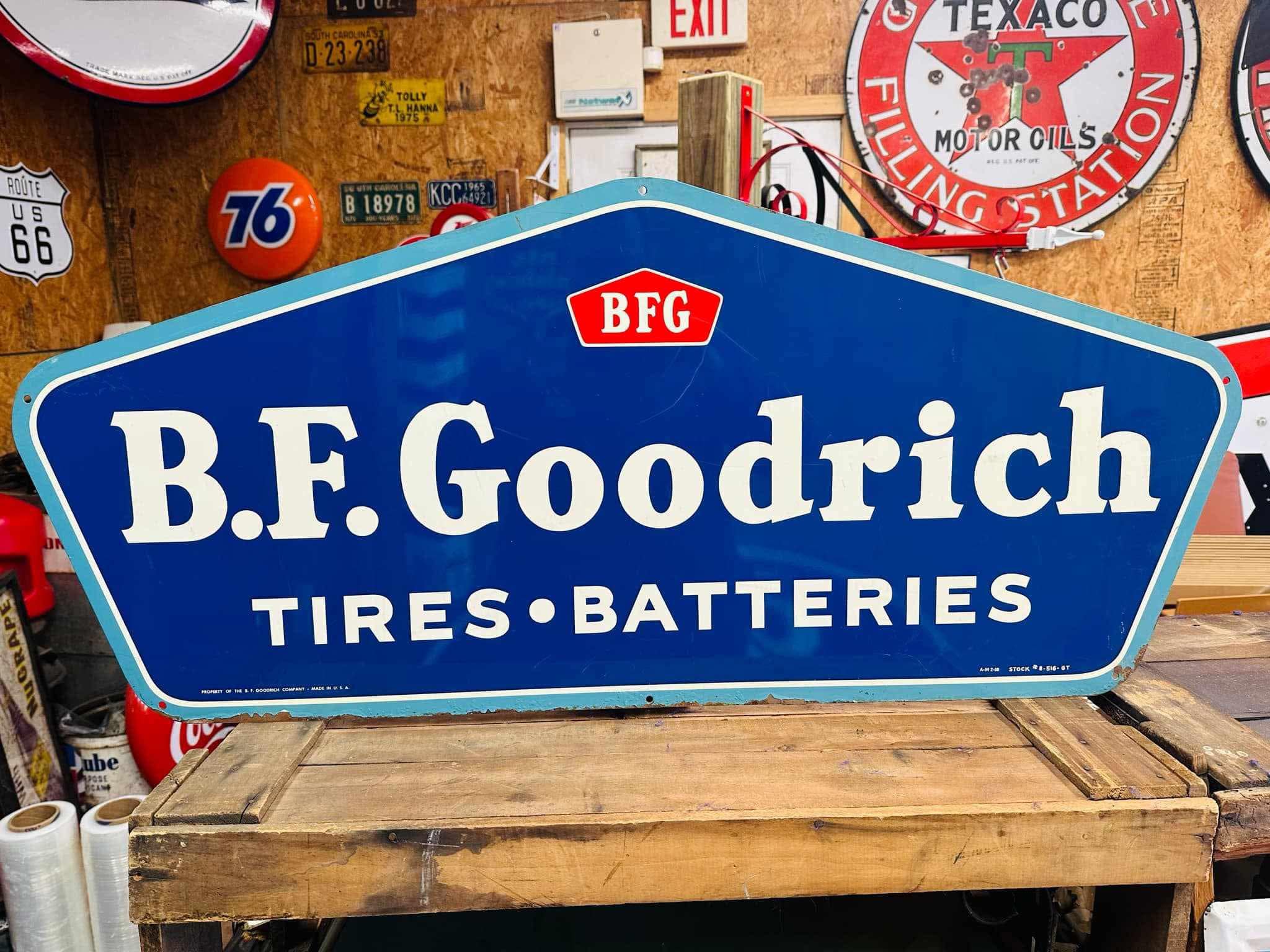 Vintage BF Goodrich Banner for Sale