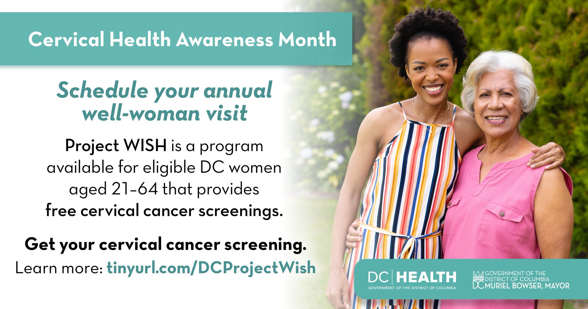 DC Health - DC Health provides free cervical cancer... | Facebook