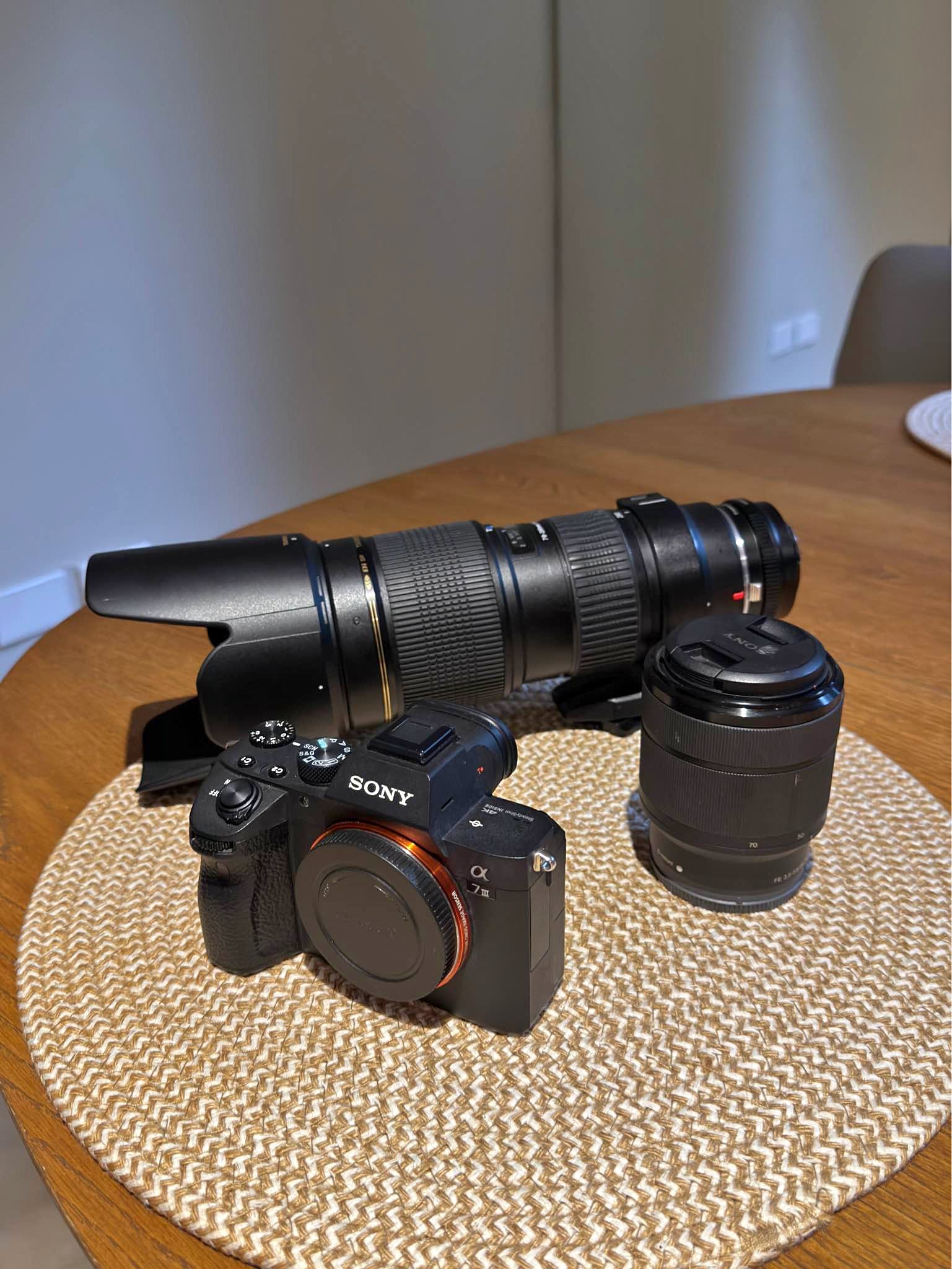 Sony a7 iii + Lente Sony 28-70 + Lente Tamron 70-200 - Cameras ...